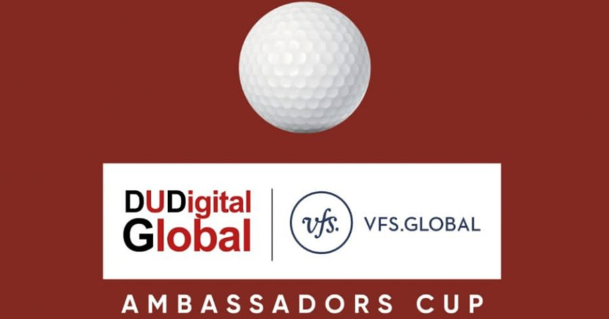 DUDigital Global and VFS Global Launch Ambassador’s Golf Cup in New Delhi